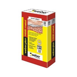 Weber MR81 metal 25 kg massetto pronto per riscaldamento a pavimento