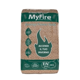 Pellet Di Conifera My Fire Energy Power Gold EN-PLUS A1 Bancale 65 sacchi