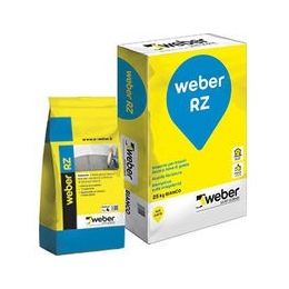 Weber RZ 25 kg bianco Finitura liscia per interni