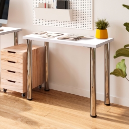Piano d'appoggio bianco per tavolo 90x50 cm in legno