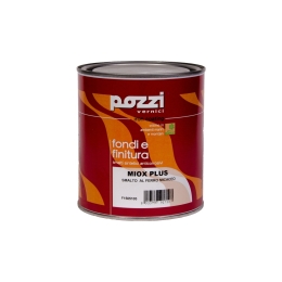 Fondo finitura al ferro micaceo 0,75 lt antracite Pozzi Miox Plus