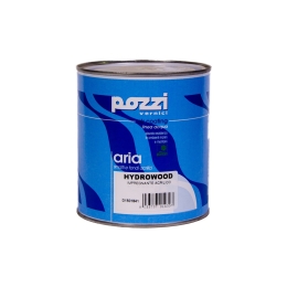 Impregnante cerato noce scuro per legno 0,75 lt Pozzi Hydrowood