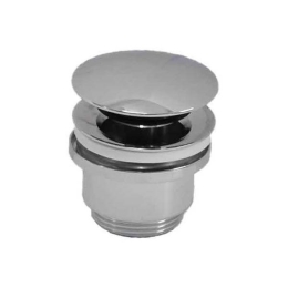 Piletta Click-Clack Per Lavabo A Bacinella Senza Troppo Pieno 1-1/4"