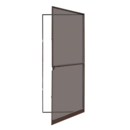 Zanzariera Per Porta A Battente 1 Anta 100x240 Marrone Sangiorgio