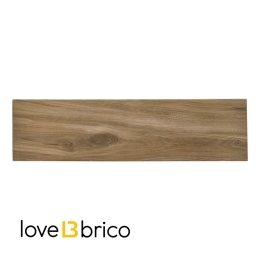 Pavimento grès porcellanato 20x75 cm effetto legno Bosco Nogal Navarti