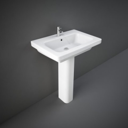 Lavabo con colonna 65 x 46 cm Resort Rak Ceramics