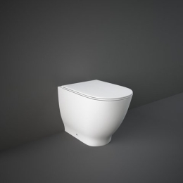 WC filo muro scarico parete terra Moon Rak Ceramics