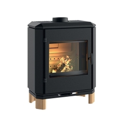 Stufa A Legna In Ghisa Anais 10 kW 4 Stelle Caminetti Montegrappa