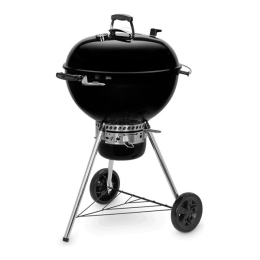 Master Touch E-5750 Weber Barbecue A Carbone 57 Cm Con Coperchio Nero