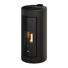 Stufa A Pellet Ad Aria Cadel Shell 9 Up Antracite