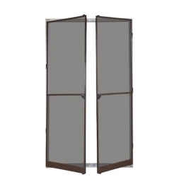 Zanzariera Per Porta A Battente 2 Ante 150x240 Marrone Sangiorgio