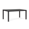 Set Da Pranzo Da Esterno Tavolo 90x160-240 + 8 Sedie Antracite