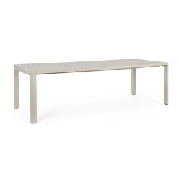 Tavolo Da Esterno Allungabile 100x180-240 Cm Kiplin Rastin Bizzotto