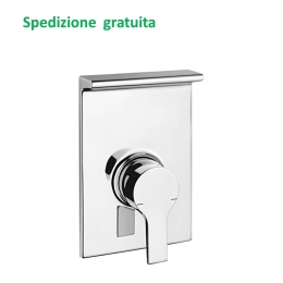 Parte esterna miscelatore doccia incasso Ideal Standard serie Active B8072 cromato