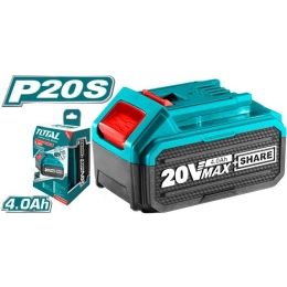 Batteria Ricaricabile 20V-4Ah Per Elettroutensili Total TOTTFBLI2002E