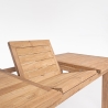 Tavolo Allungabile 160-220 In Legno Massello Rustico Bounty Bizzotto