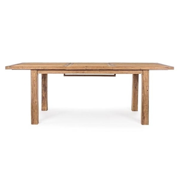 Tavolo Allungabile 160-220 In Legno Massello Rustico Bounty Bizzotto