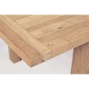 Tavolo Allungabile 160-220 In Legno Massello Rustico Bounty Bizzotto