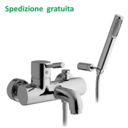 Miscelatore vasca doccia duplex Rubitor serie Modì 6515 cromato