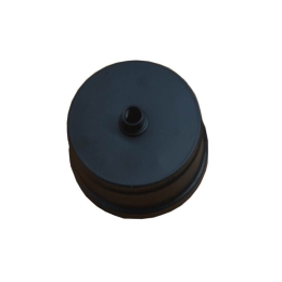 Tappo condensa nero in ghisa Ø 80 mm F per stufa a pellet