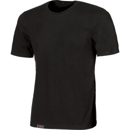 T-Shirt Da Lavoro Basica Linear U-Power Cotone Nera