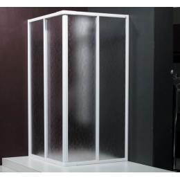 Box doccia ad angolo 67,5/80,5 cm crilex Decor Profil Martina MS70/80CRI