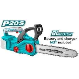 Motosega A Batteria Elettrico Brushless 720W Con Lama 30 Cm Total