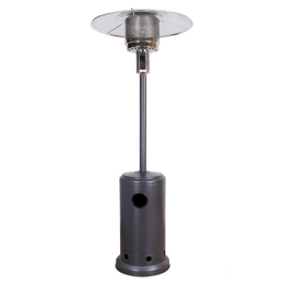 Stufa Aerea A Gas Fungo Per Esterno Patio E Bar 13 kW Con Ruote Grigio