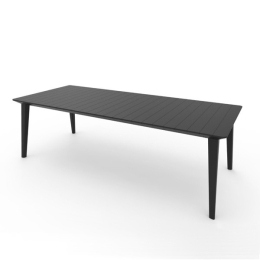Tavolo Allungabile Da Esterno 240 cm In Resina Lima Keter Antracite
