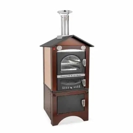 Forno A Legna Da Esterno Cottura Indiretta Smile Ramato Clementi
