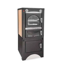 Forno A Legna Da Incasso Cottura Indiretta Smile Nero Clementi
