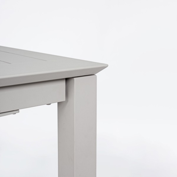Tavolo Allungabile In Alluminio Rastin Per Esterni 100x160-240 Konnor Bizzotto