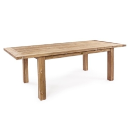 Tavolo Allungabile 180-250 In Legno Massello Rustico Bounty Bizzotto