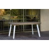 Tavolo Da Esterno Allungabile A 240 Cm In Resina Harmony Keter Cappuccino