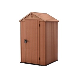 Casetta Da Giardino In Resina 125,8x117x205 Darwin 4x4 Marrone Keter