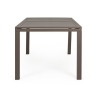Tavolo In Alluminio Allungabile Da Esterno 90x160-240 Cm Tortora