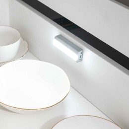 Luce Led a batterie per cassetti con sensore di vibrazione e luce bianca