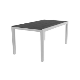 Tavolo Da Esterno In Resina 160x90 Con Doghe Harmony Keter Grigio
