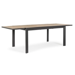 Tavolo rettangolare allungabile 160-240x100cm top legno Delmar Bizzotto