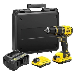 Trapano a percussione Stanley V20 batterie 2x2Ah