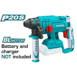 Tassellatore A Batteria 1,5 J 20V Total + Kit Punte E Scalpello SDS