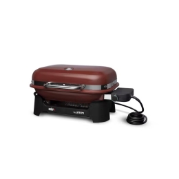 Weber Lumin Compact Barbecue Elettrico Multifunzione Cremisi Rosso