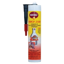 Mastice Sigillante Per Forni E Barbecue Fuoco 1500 Verniciabile Sigill