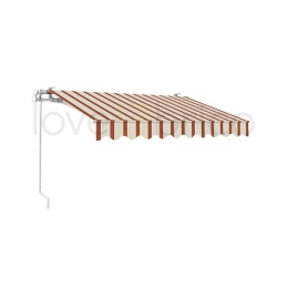 Tenda Da Sole Avvolgibile 300x200 Barra Quadra Bordeaux Sangiorgio