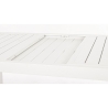 Tavolo In Alluminio Allungabile Da Esterno 90x160-240 Cm Bianco