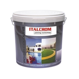 Pittura al quarzo per esterni all'acqua Italcrom Quarzopiù S0423 bianco