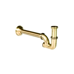 Sifone Di Scarico In Ottone Bronzato Per Lavelli E Acquai Da Esterno