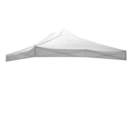 Telo Bianco 3X4,5 impermeabile ricambio gazebo richiudibile 49483