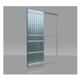 Controtelaio Ermetika Evolution singolo 70 x 210 x 10 cm cartongesso (per porte a scomparsa)