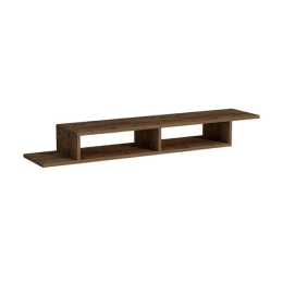 Mobile Porta TV Sospeso 120 Cm Design Moderno Muson Legno Noce